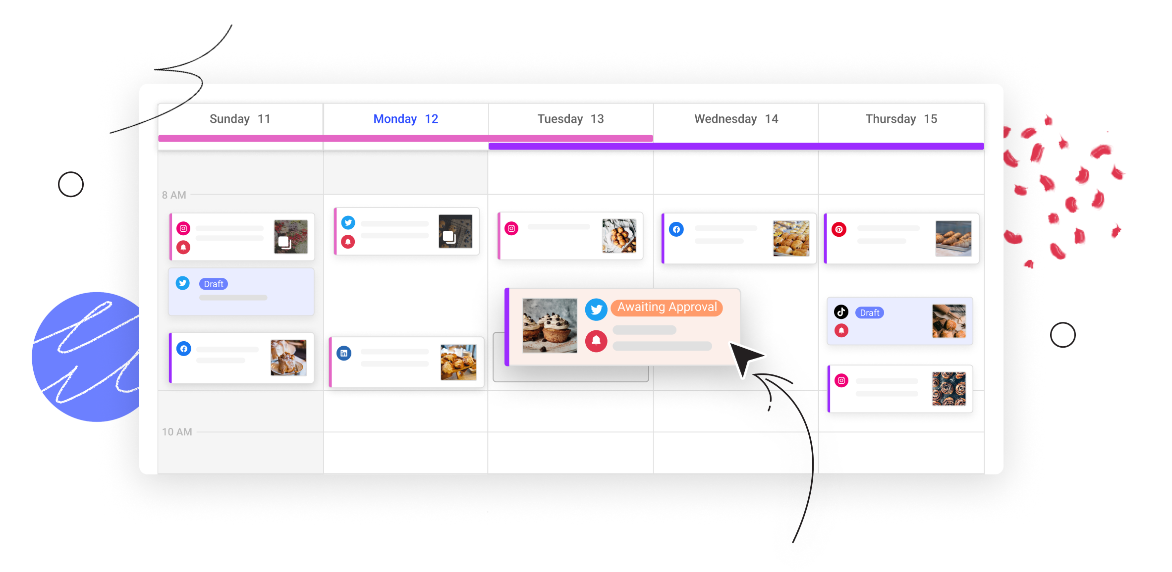 Facebook scheduling with Buffer