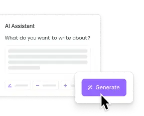Buffer AI Assistant with options to generate posts from prompts and refine content.
