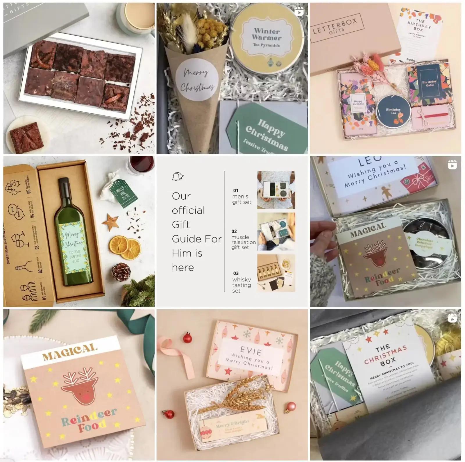 Letterbox Gifts’ Instagram feed.