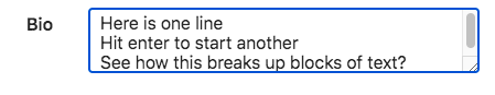 The Bio area on Instagram supports line breaks. To add, edit your profile on desktop and hit enter to start a new line. 