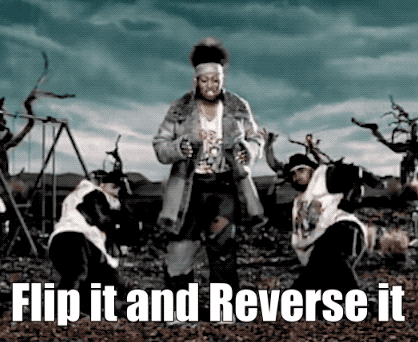Gif from Missy Elliot's music video for her song 'Work It'