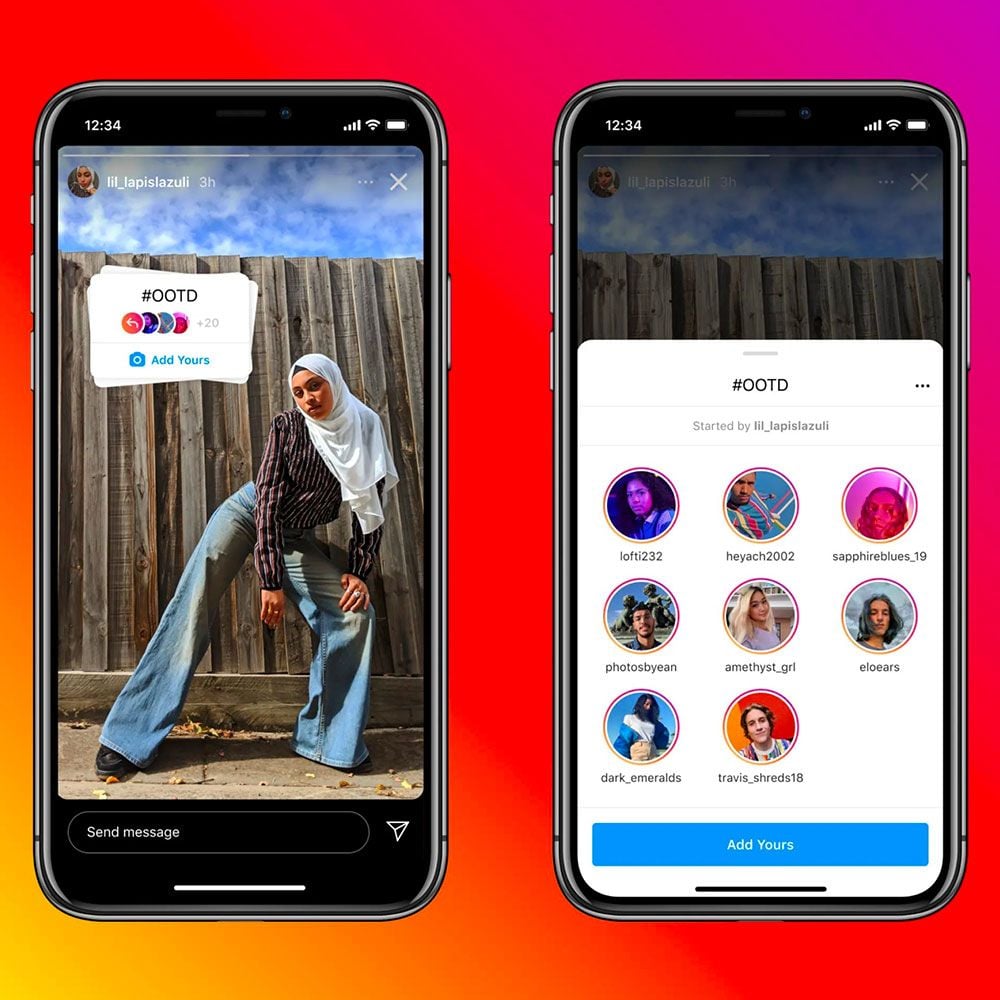 Dual Camera Feature for Instagram's Stories and Reels