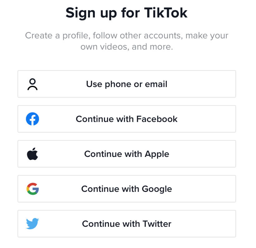 TikTok for business