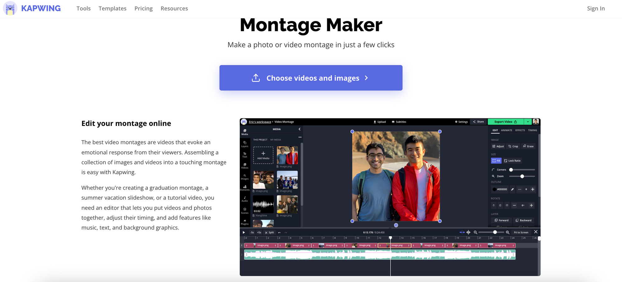 Kapwing: A Simple, Online Editor for Videos, Images, and GIFs