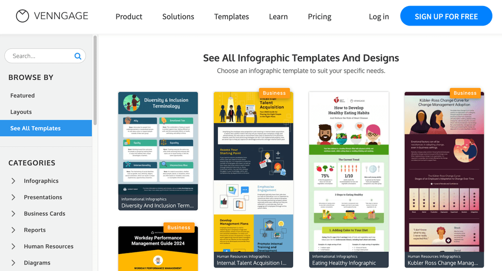 infographic template tutorial