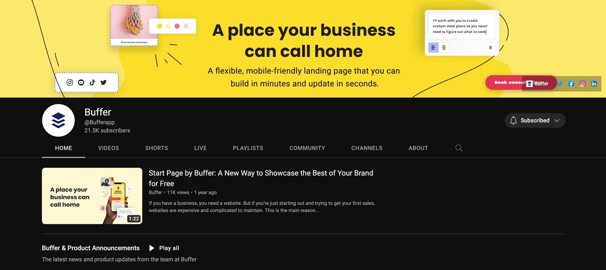 How to Set up and Customize Your Channel