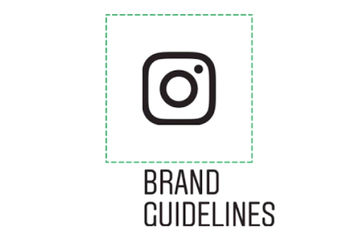 black instagram logo