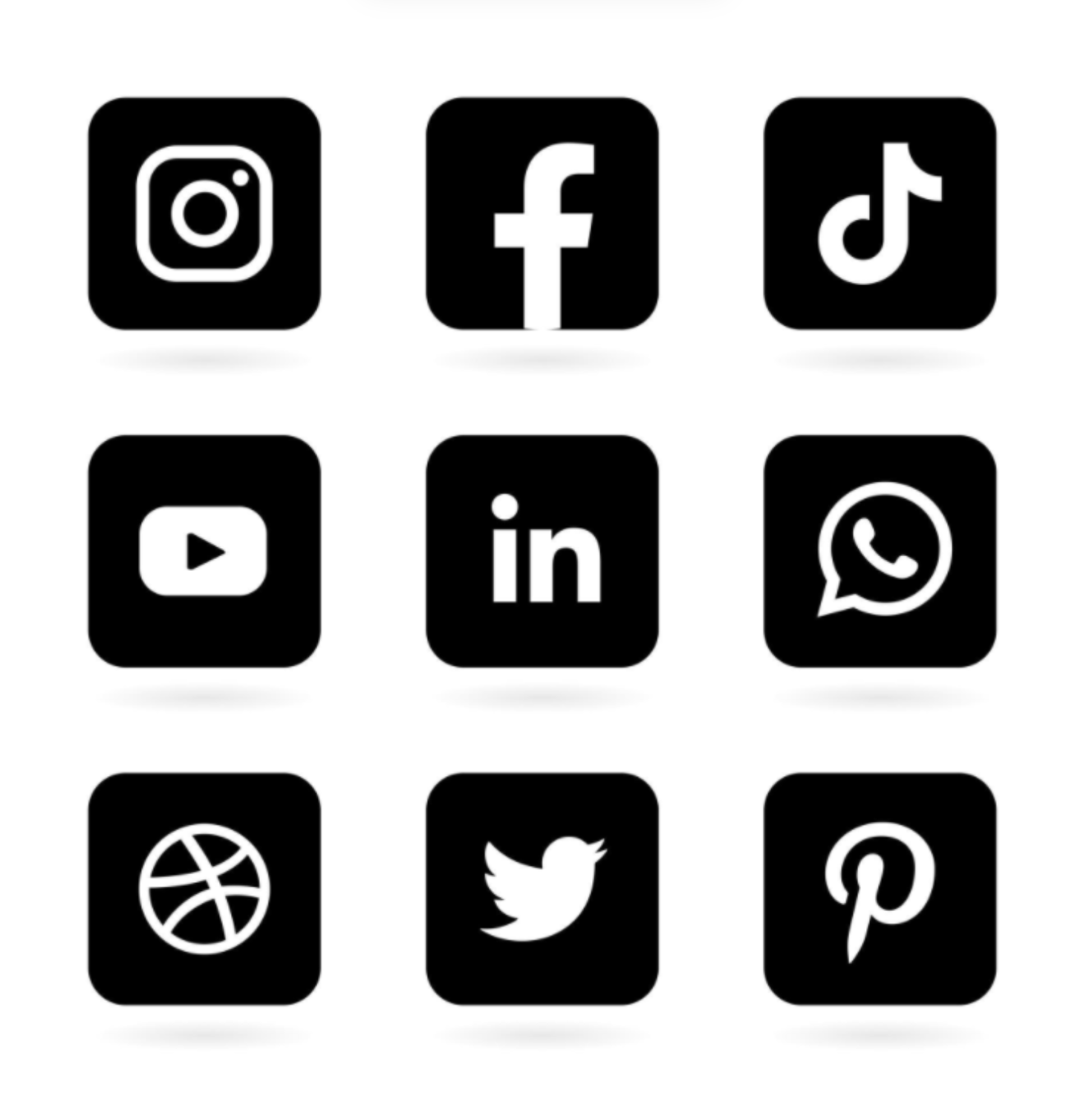 social media icon png white