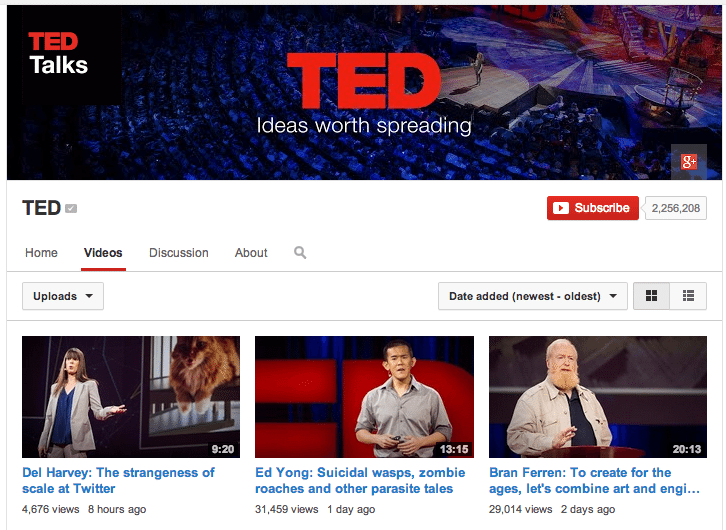 TED talks