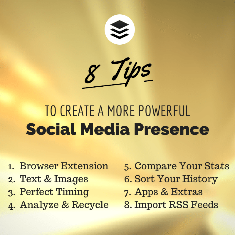 8 Tips for Social Media