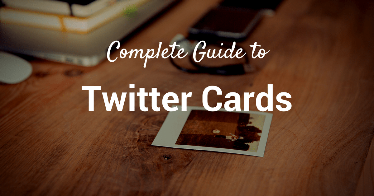 Twitter cards