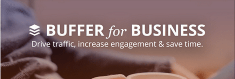 Buffer for Business button