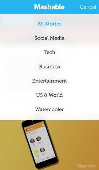 mashable app