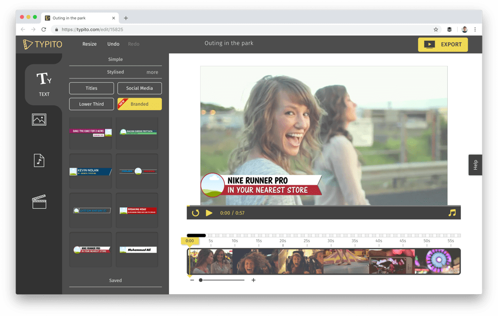 online video editor free effects