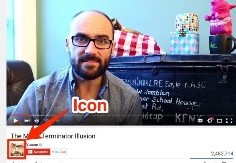 Vsauce video icon