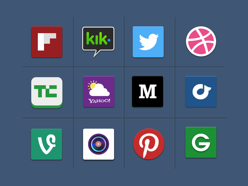 54 Beautiful [Free!] Social Media Icon Sets For Your Website