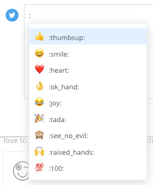  Buffer emoji-genväg