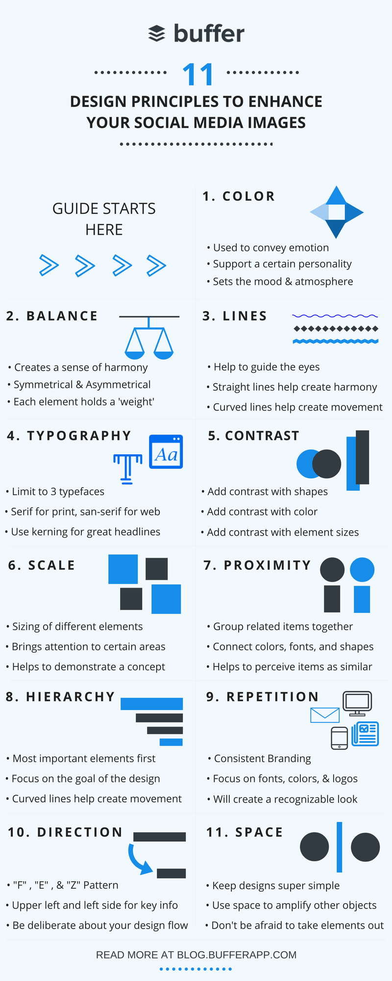 11 Design Principles and Social Media Design Tips