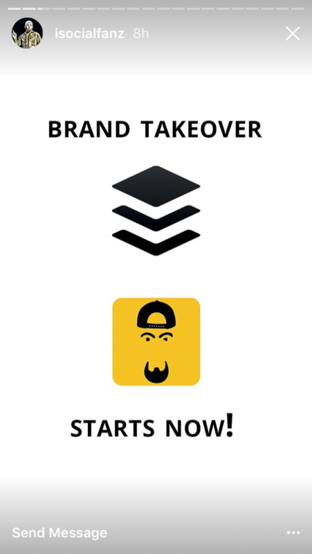Buffer Instagram Takeover example