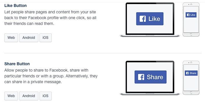Facebook Like - Share - Send Buttons