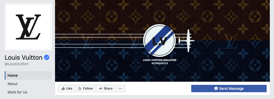 Louis Vuitton Facebook kapak fotoğrafı Louis Vuitton Facebook kapak fotoğrafı