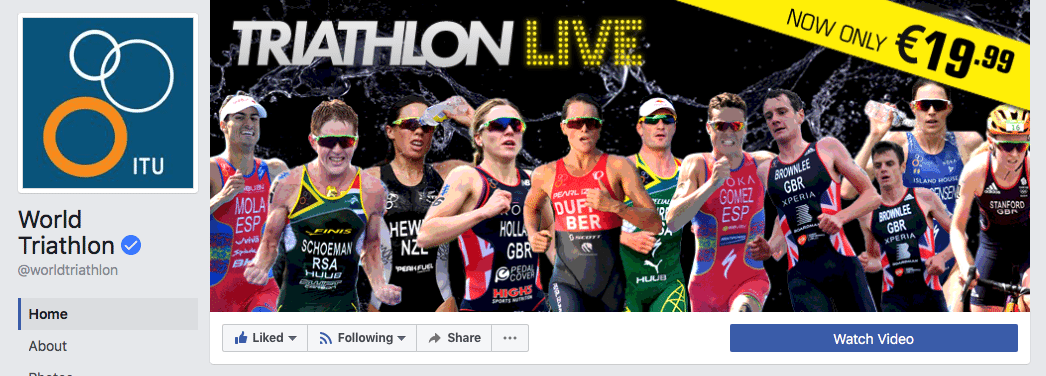 Dünya Triatlon Facebook kapak fotoğrafı Dünya Triatlon Facebook kapak fotoğrafı