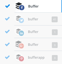 Multiple social media profiles in Buffer Multiple social media profiles in Buffer