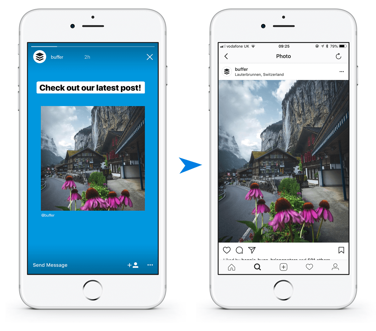 Instagram Feed to Stories 