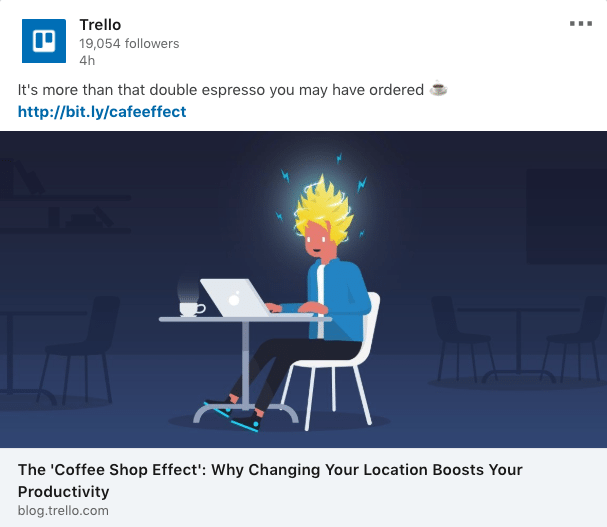 LinkedIn Company Page link image size example LinkedIn Company Page link image size example