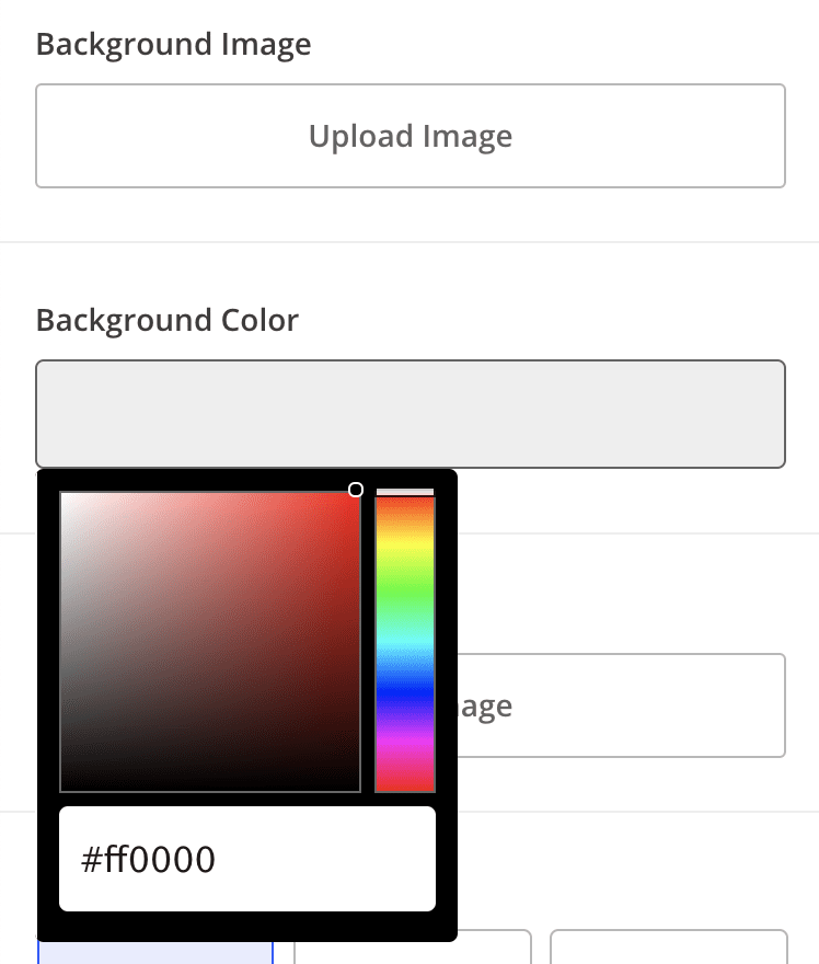 Step 1: Add a background image or color