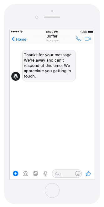 facebook auto responses in comments