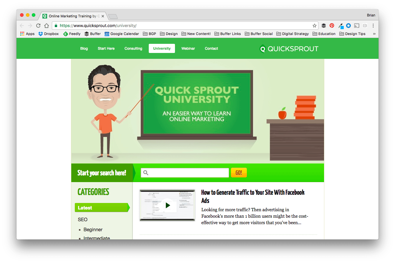 social media marketing courses