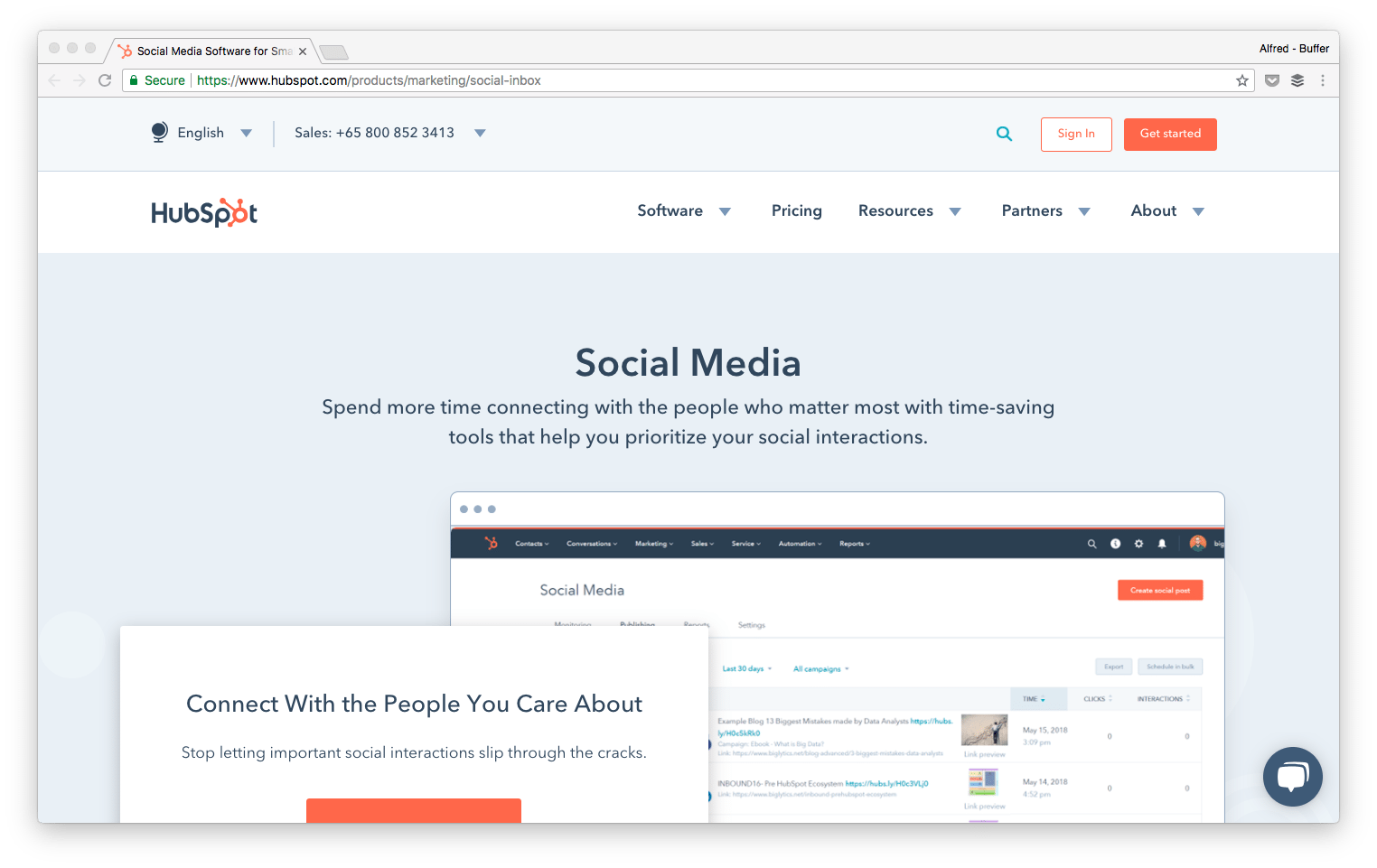 hu social media tool