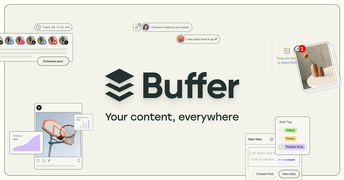 شعار Buffer