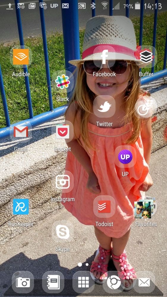 Ivana homescreen