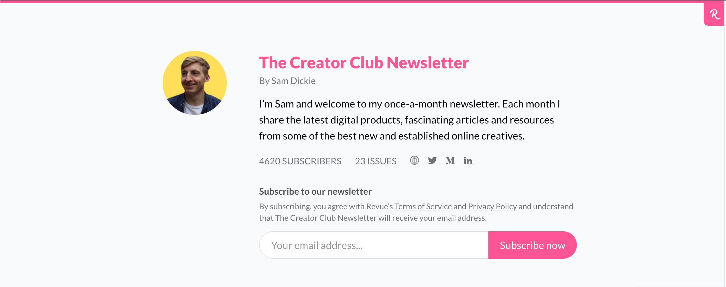 The Creator Club Newsletter   Revue - How to Set Up Twitter Newsletters