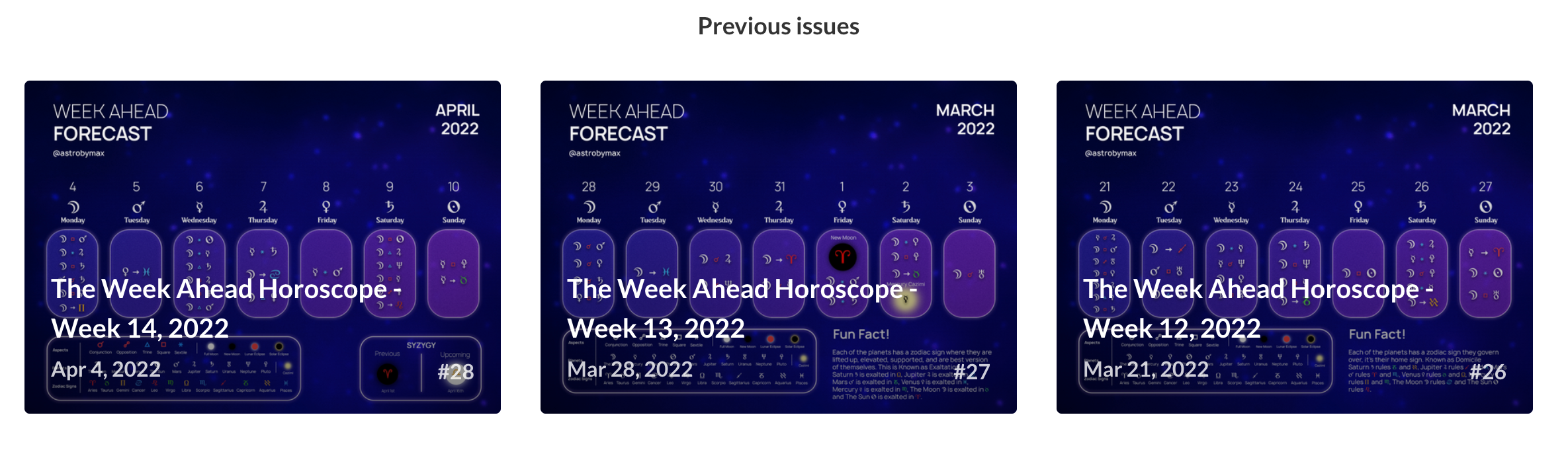 the Week Ahead Horoscope   Revue - How to Set Up Twitter Newsletters