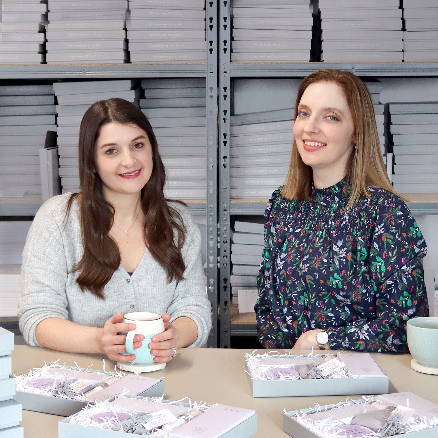 A photo of Letterbox Gifts co-founders, Eleanor and Michelle.