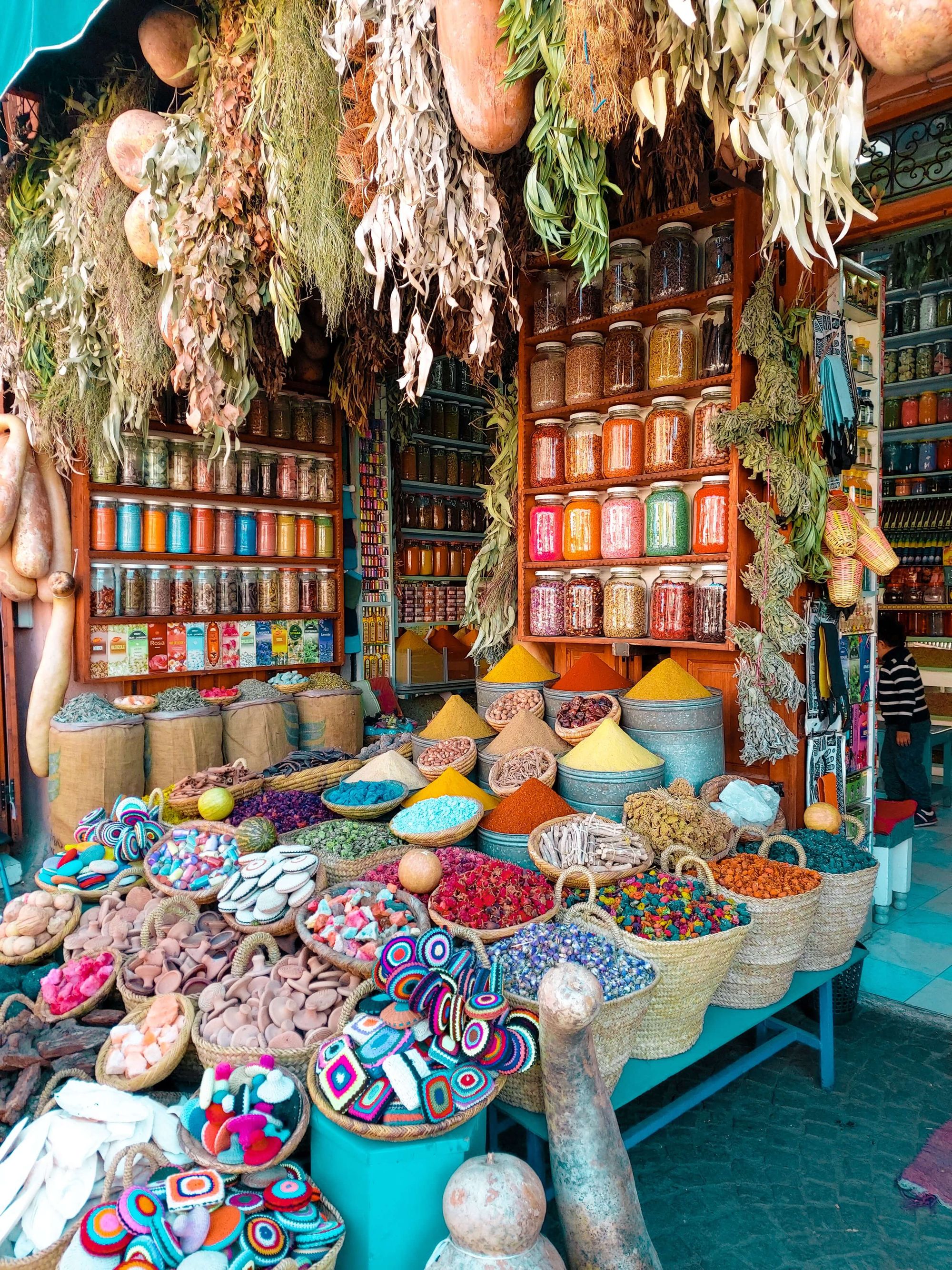 An image of a Moroccan shop