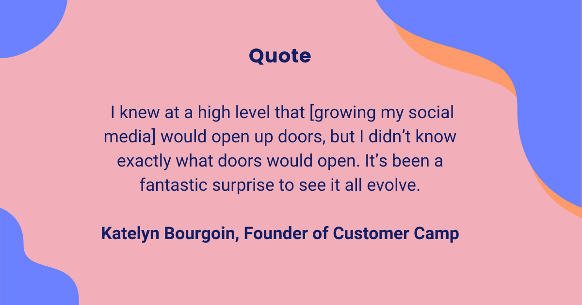 Social Proof: Katelyn Bourgoin on Knowing Your Audience