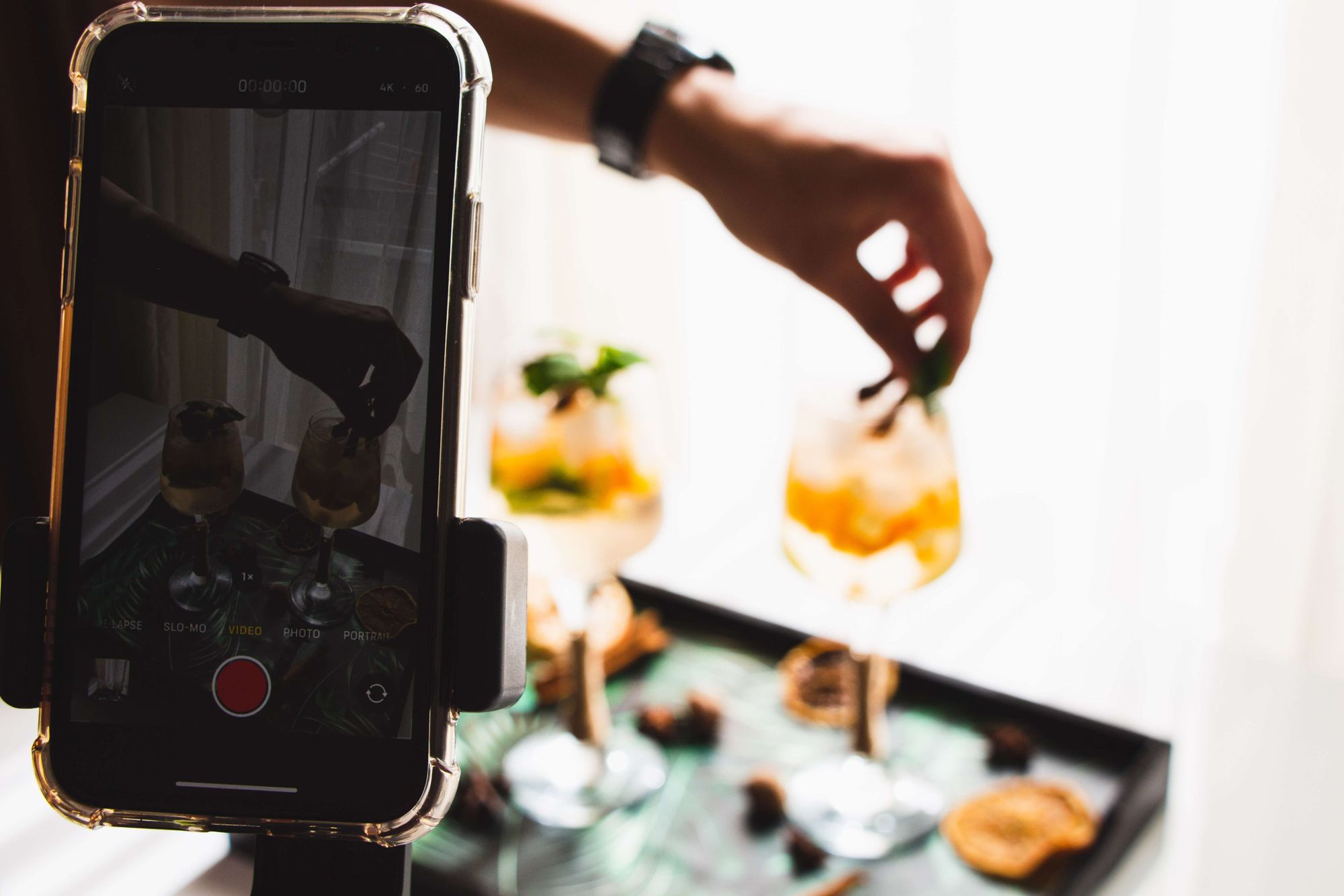 As a food content creator you NEED a phone tripod! Here are the ones I