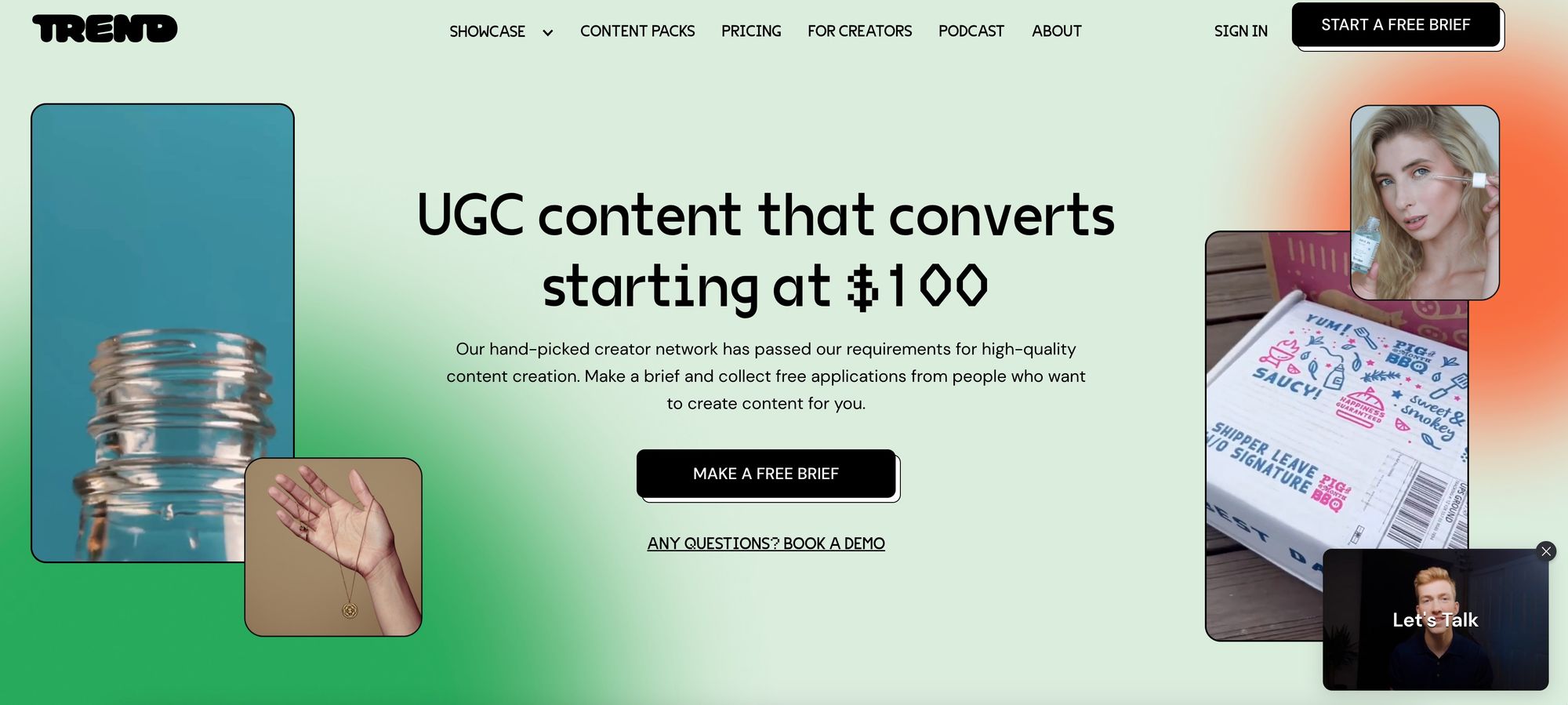 ugc creator cover letter