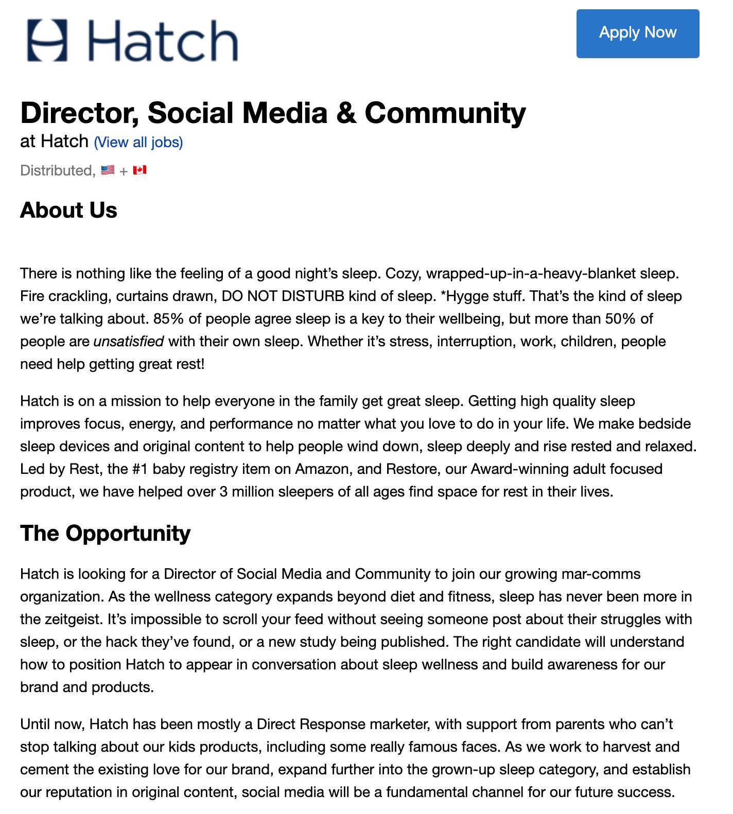 Job Application for Director  Social Media   Community at Hatch - What You Need To Know About Building A Social Media Career