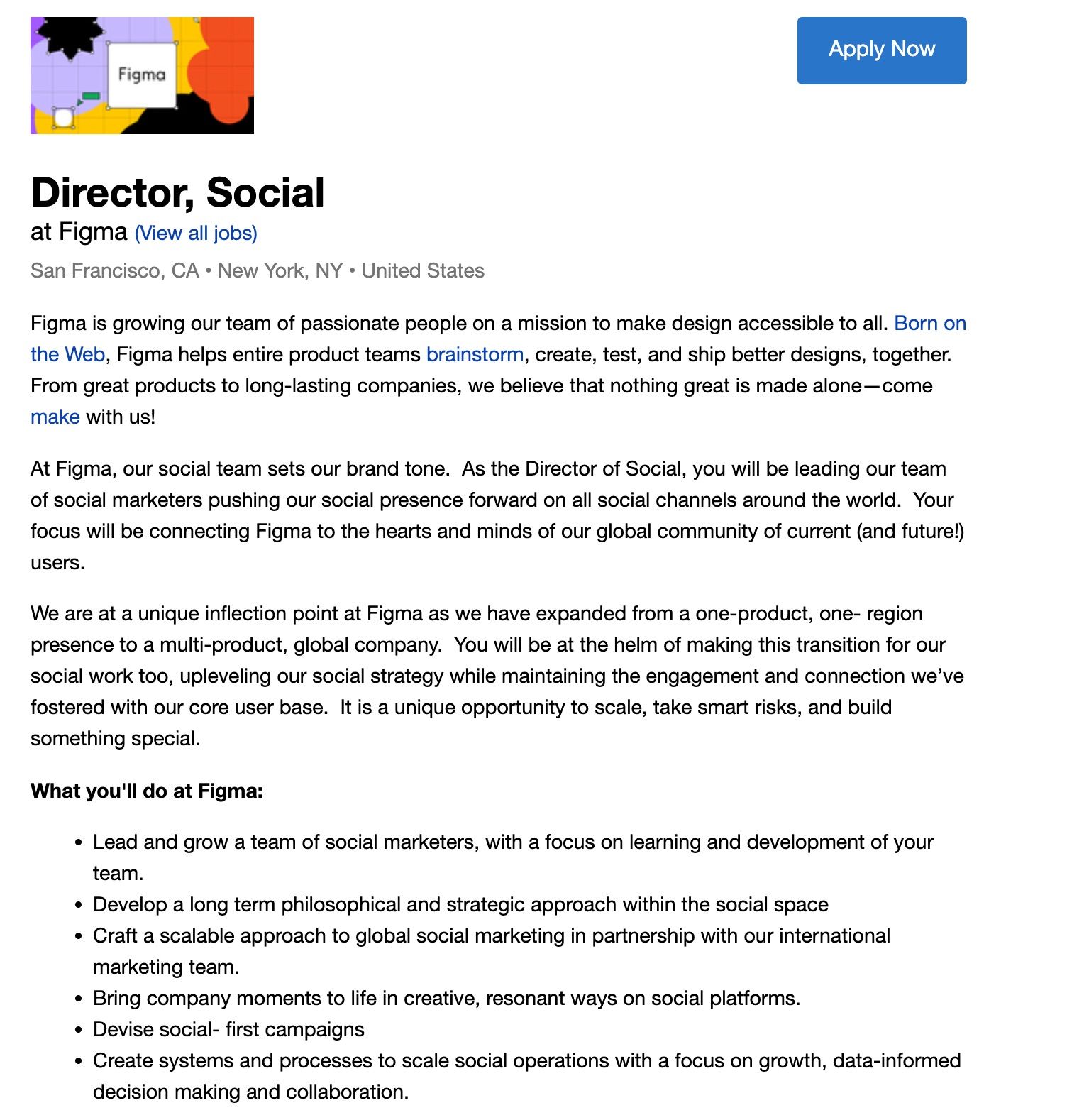 Job Application for Director  Social at Figma - What You Need To Know About Building A Social Media Career