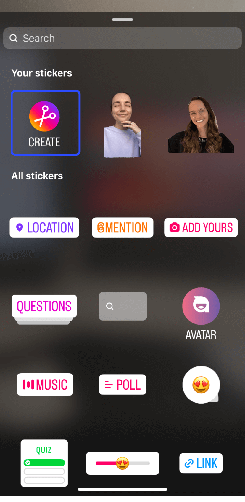 How to Create Instagram Stickers