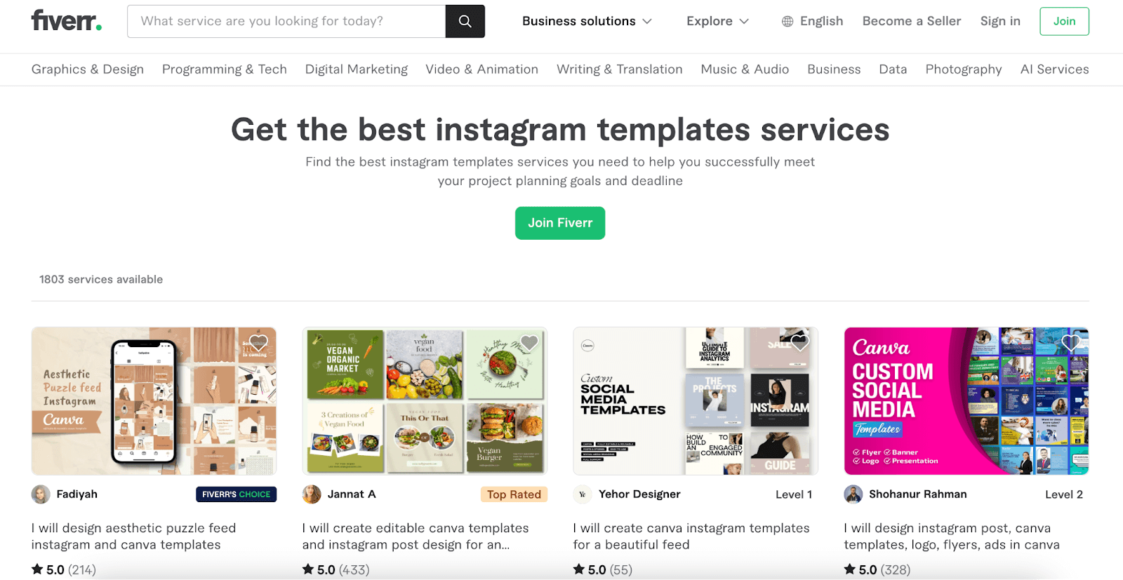 Fast delivery services instagram template