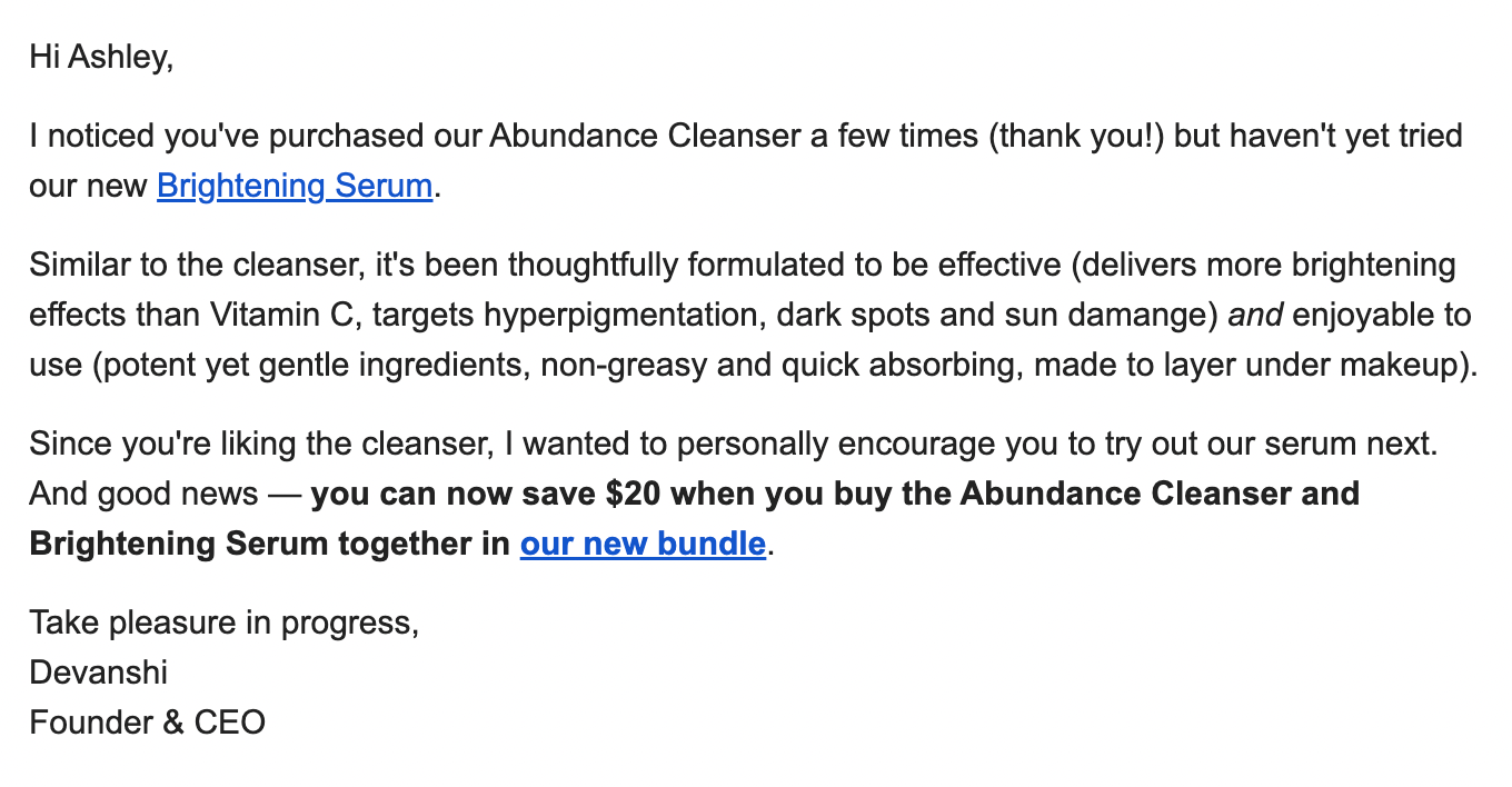 Screen Shot 2023 12 14 at 8.16.49 PM - How My E-commerce Company Has Used Personalization to Build an Email Marketing Channel With a 55 Percent Open Rate