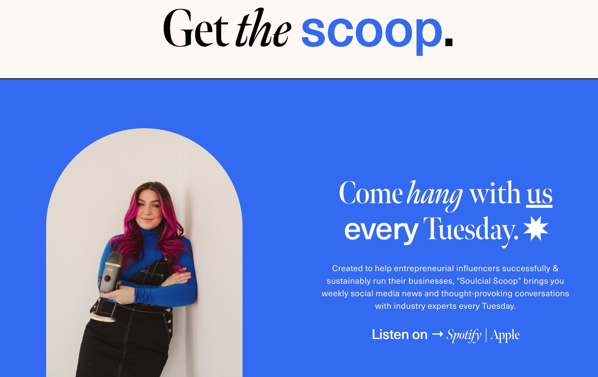 Soulcial Scoop Podcast   WELCOME - 24 Podcasts You’ll Want in Your Feed in 2025