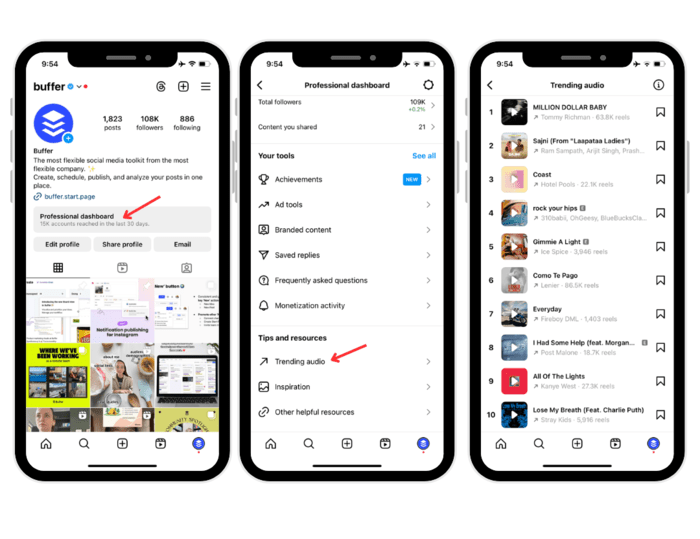 How to Find Trending Audio on Instagram in 2024 (+17 Tracks to Use Right Now)