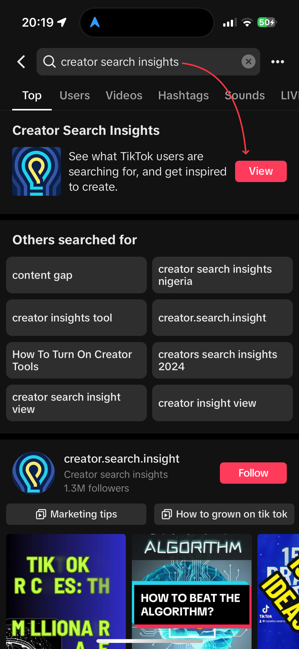 How to Get Your Next Idea Using TikTok's Creator Search Insights